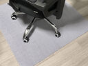 小棕熊（XIAOZONGXIONG） 小棕熊电脑椅地垫家用圆形防磨转椅脚垫电竞椅垫书房办公室椅垫 浅灰【方形】 70*120cm 实拍图