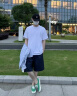 真维斯（Jeanswest）2件装短袖t恤男款夏季重磅纯棉打底衫男新款百搭大码情侣纯色半袖 【2件装】白(纯色)+棕榈绿(纯色) L (175) (收藏加购优先发) 晒单实拍图