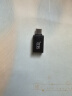 川宇川宇Type-C转接头USB3.2安卓手机OTG数据转换头线兼容USB3.0 2.0苹果15华为iPad平板U盘读卡器键鼠 黑色（无挂绳孔款） TypeC转USB 实拍图