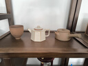 陶迷（TAOMI）茶壶单壶陶瓷泡茶壶家用白瓷汝窑开片可养功夫茶具茶水分离沏茶壶 黄汝窑八方壶 150ml 101mL(含)-200mL(含) 实拍图