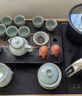 宅轻松 整套茶具家用高档轻奢陶瓷汝窑茶套客厅办公会客茶壶茶杯16头 实拍图