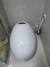 大卫伯爵新款鸡蛋形创意智能马桶全自动一体式 感应电动马桶即热坐便器 至尊版【陶瓷水箱 无水压限制】 400mm 实拍图