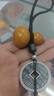 招矿足银9999实心银山鬼花钱银吊坠吊牌平安扣挂件银饰品 【手把件款】足银9999银山鬼花钱 一件50克 实拍图