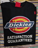 dickieslogo印花短袖T恤情侣款圆领休闲男装T恤 DK007088 黑色 S  实拍图