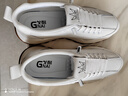 戈耐2025新款男士休闲鞋男鞋子透气小白鞋男增高软底防滑板鞋皮鞋真皮 白色 真牛皮+牛筋底 四季款 41 (255MM) 实拍图