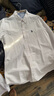 U.S. POLO ASSN.长袖衬衫男春秋纯棉牛津纺商务休闲宽松免烫透气男衬衣白色2XL 实拍图