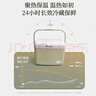 探险者（TAN XIAN ZHE）保温箱车载冰箱户外露营冰块冷藏箱摆摊专用便携冰桶保鲜保冷箱 5L抹茶色【冰晶盒*1+冰袋*4】 实拍图