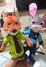 Disney疯狂动物城兔子朱迪公仔狐狸尼克毛绒玩具布娃娃儿童女生日礼物 一对 60厘米 晒单实拍图