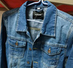 真维斯（JEANSWEST）牛仔夹克男2025春夏季柔软舒适潮流翻领夹克外套男装深蓝色XL 实拍图