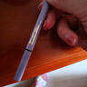 火烈鸟细金眼线笔初学者细头防水防汗持久速干不易晕染新手眼部眼线笔 小紫笔- 黑色【海绵头】 实拍图