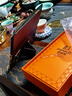 皮皮壳【腕带防摔款】适用华为matex5手机壳瑞红色真皮翻盖x5典藏版镜头全包超薄智能视窗电镀款保护套 实拍图