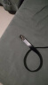 【已售100w】男士皮带贴皮无牙自动扣腰带男青年简约商务休闲裤带 金色航豹 实拍图