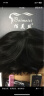 佰美丝 假发女自然全头套短直发波波头bobo真人发丝俏皮可爱修脸 轻薄真发手织头旋 深棕色 短发 均码 实拍图