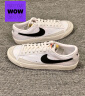 耐克NIKE板鞋男缓震经典BLAZER LOW '77休闲鞋DA6364-101白40.5 实拍图