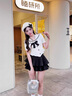 蝶娇诺（DIEJIAONUO）连衣裙女装2025年夏季新款韩版学院风甜辣妹纯欲JK制服显瘦套装裙 衬衫＋领结+裙子(有腰带) S 实拍图