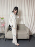 家の时光（Ht-home）夏季薄款月子服孕妇睡衣产妇哺乳衣产后喂奶衣产妇待产家居服套装 【双层纱布 亲肤柔软】小蓝鸭 M码 推荐95-125斤 实拍图