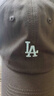 47美版棒球帽子棒球帽鸭舌帽遮阳防晒软顶NY/LA刺绣 47brand出品 咖啡色(小标LA刺绣) 实拍图