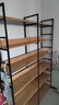 蔓斯菲尔书架置物架书柜落地货架客厅展示柜多层收纳架子钢制储物柜子靠墙 双排升级+黄梨色6层120X30X174CM 实拍图