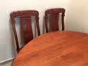 花梨木全实木餐桌椅组合可伸缩方圆两用中式仿古雕花家用吃饭桌子 1.2米单桌花梨木 实拍图