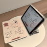 崇尚美iPad2024新款保护套Pro11英寸3+Y型折叠air6带笔槽10.2寸9代磁吸卡通壳mini7防摔iPad10防弯保护壳 3+Y型多角度支撑【毛边狗狗Y】带磁吸/带笔槽 iPad10代/i 实拍图