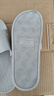 乐拖浴室拖鞋男夏季室内家用洗澡防滑情侣居家居软底简约凉拖鞋女夏天 浅灰色 44-45 (适合43-44的脚穿) 实拍图