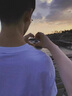 MDlila《两件装》情侣装夏季衣服短袖t恤套装一男一女宽松上衣班服定制 男白+女白-两件装 XL 男+女M 实拍图
