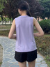 匹克运动套装女夏季速干透气背心短裤休闲无袖两件装跑步套装DF152038 实拍图