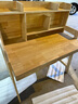 智新木王实木书桌写字桌学生家用学习桌卧室小户型电脑桌办公桌 实拍图