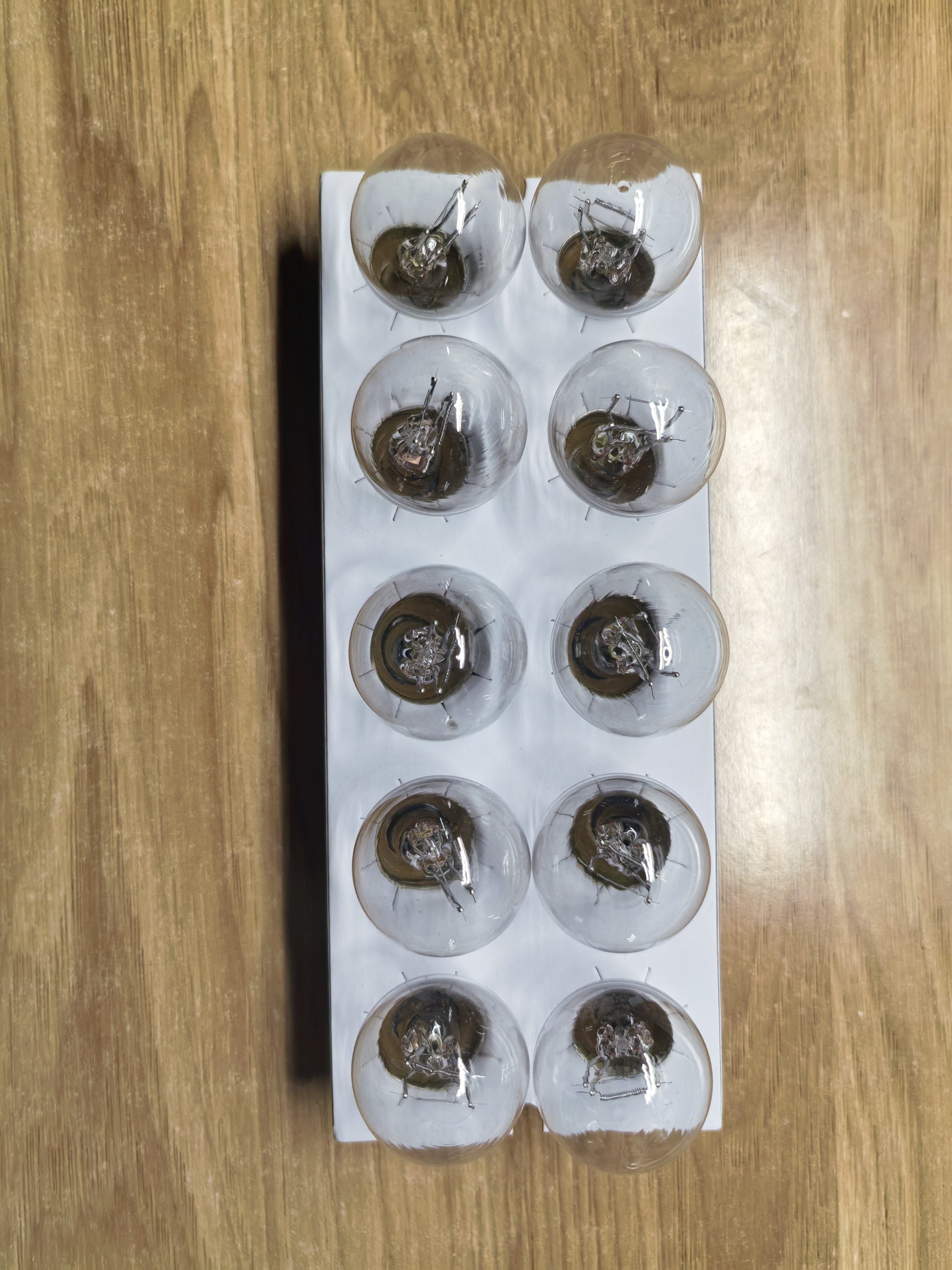 飞利浦汽车刹车灯泡P21/5W 12499双丝高低脚 左右尾灯专用制动灯泡 适用 十只（盒装） 大众朗行/朗境/捷达/宝来/捷达VA3 实拍图