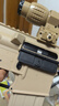 锋加盛m4合金玩具枪水连发HK416电动SR16天弓M416吃鸡装备发射器 M4沙色顶配+558全息+菠萝倍镜 实拍图