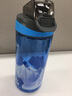茶花（CHAHUA）茶花水杯塑料学生便携乐随身杯运动太空杯防漏带盖水杯扣式随手杯 【480ML】透明黄绿 实拍图