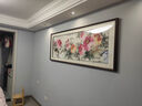 琅櫃坊国画牡丹花开富贵客厅装饰画纯手绘真迹新中式挂画水墨字画花鸟画 A-花开富贵 画芯加框216*89CM 实拍图