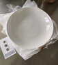 瓷侠客盘子菜盘家用白色骨瓷餐具碟子陶瓷餐盘套装骨碟饺子盘深盘饭盘 8英寸常用菜盘（1个装） 20.6cm 实拍图