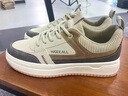 昌祥回力男鞋秋季新款透气百搭防滑网面休闲鞋子男学生青少年运动板鞋 RF-CF-2米色 皮面 42 实拍图