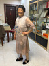 秋芙罗妈妈夏装连衣裙中老年女装旗袍50岁60洋气中式裙子老人女夏季衣服 实拍图