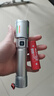 耐维科NVT-9267 15w/IP-X4/12h/1000米射程 强激光手电筒 银色 单位：个 银色 NVT-9267 48小时 实拍图