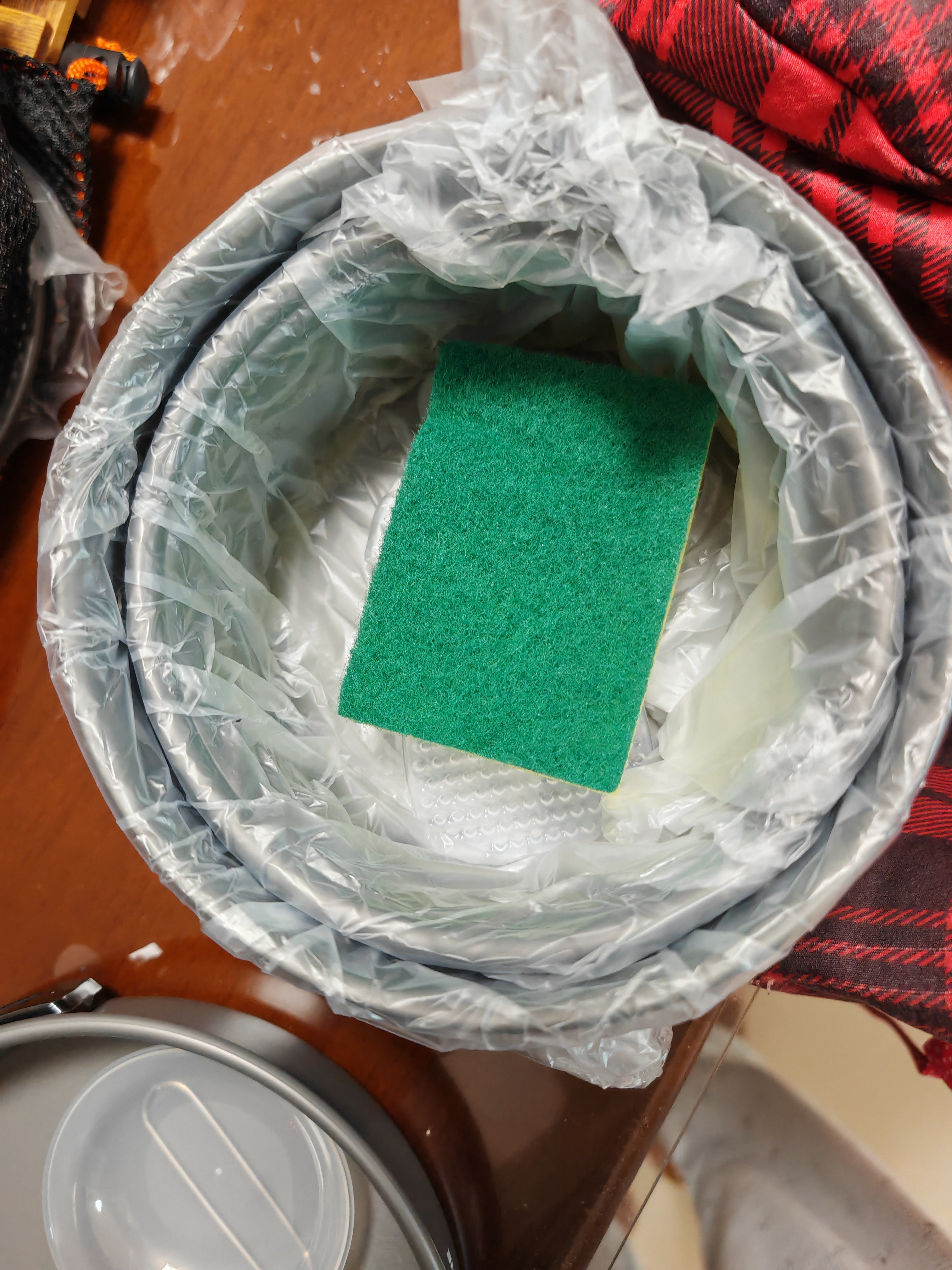 探险者（TAN XIAN ZHE）户外锅具野炊锅具全套露营锅具套装户外烧水壶卡式炉锅具三件套 3-5人套锅组合【全套折叠收纳】 实拍图