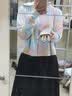相伊恋人防晒衣女26年夏季新款冰丝防紫外线宽松薄款开衫外套小个子防晒服 爱丽丝蓝 【原纱面料UPF300+】 均码 【适合80-150斤】 实拍图