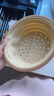 树可食品级硅胶多功能可折叠沥水篮家用水果盘厨房滤水伸缩淘米洗菜盆 实拍图