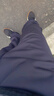 罗蒙（ROMON）休闲裤男商务休闲时尚职业西装裤弹力修身百搭裤子男装藏青色40 实拍图