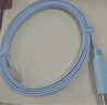 可思未来 console配置线 RJ45转com口 DB9调试线 db9 com串口连接线路由交换机 (1.8米)KS-D-RZC018  实拍图