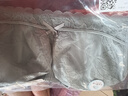 纤诗柔内衣女大胸显小超薄无海绵上托调整型收副乳透气胸罩无钢圈文胸夏 1988#灰蓝色 90C 实拍图