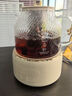 World Kitchen康宁养生壶 全玻璃恒温壶煮茶壶煮茶器1L 办公室热牛奶神器保温壶家用花茶壶烧水壶电热水壶煮水壶 【茶漏+炖盅款】+全玻璃盖子 1L 实拍图