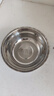 百圣牛不锈钢汤盆汤碗圆形家用加厚 饭碗菜碗菜盆不锈钢盆小碗小盆马斗 带磁17cm 实拍图
