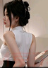 倾城鸟 性感情趣内衣女制服诱惑秘书装角色扮演sm开档漏乳包臀裙 情趣黑丝袜三点式丁字裤连体裙套装 8543 实拍图