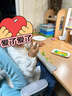 京东京造儿童书桌学习桌椅套装写字桌【进口AA级山毛榉 主动追背】1.2m蓝 实拍图