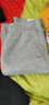 ABERCROMBIE & FITCH男装24春秋经典小麋鹿美式baggy风抓绒运动卫裤长裤KI134-4099 灰色 L (180/86A) 实拍图