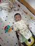 威尔贝鲁（WELLBER）婴儿睡袋前4后2儿童竹棉纱布分腿睡衣宝宝夏季防惊跳包被 熊猫M 实拍图
