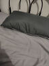 南极人（Nanjiren）被子褥子套装一整套学生宿舍六件套被褥全套单人双人八件套 深灰+银灰 【被子套装 一站购齐】 单人 床单款 被芯1.5*2.0m 5斤 五件套 实拍图