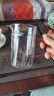 高茗 公道杯耐热玻璃透明一体月牙过滤茶水分离杯泡茶公杯分茶器茶具 凌月公杯450ml 实拍图